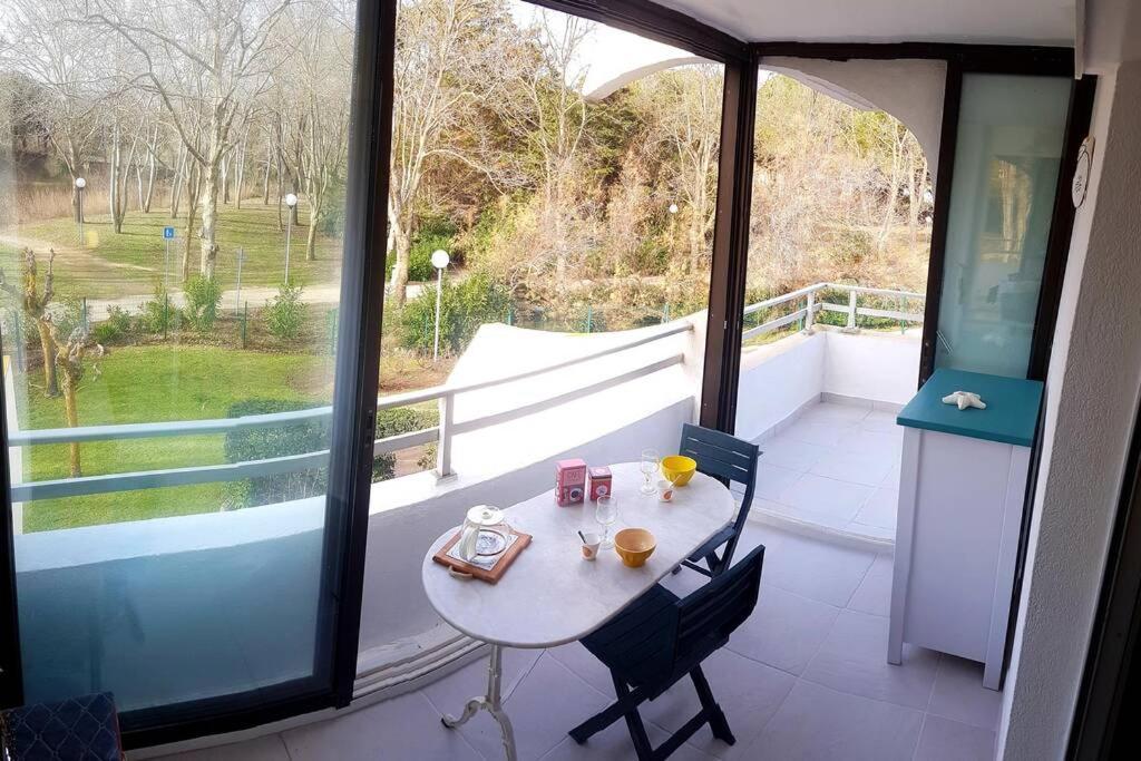 T2 Qaurtier Couchant, Vue Parc, Au Calme, A 5 Min De La Plage ラ・グランド・モット エクステリア 写真