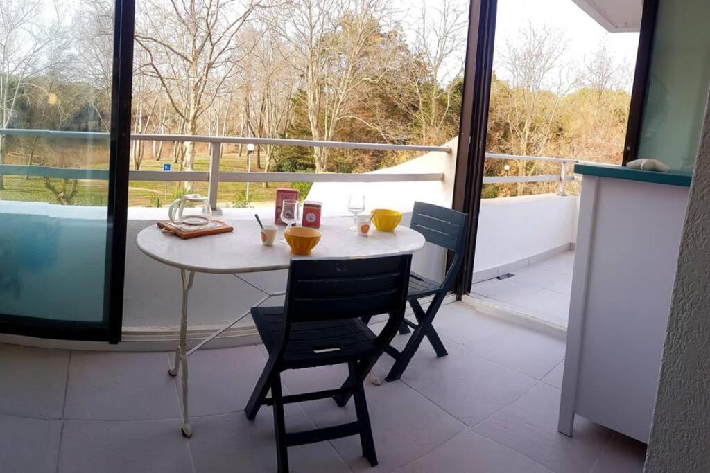 T2 Qaurtier Couchant, Vue Parc, Au Calme, A 5 Min De La Plage ラ・グランド・モット エクステリア 写真